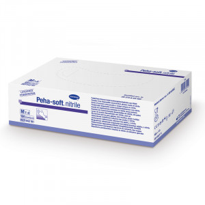 Hartmann peha-soft Manusi Nitrile Albastre M x 100