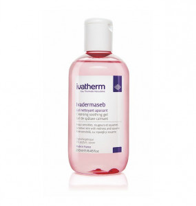 Ivatherm Ivadermaseb Gel de spalare calmant piele seboreica cu roseata si scuame x 250ml