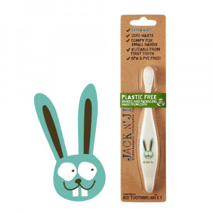 Jack N'Jill Periuta Dinti Bio Bunny x 1 bucata