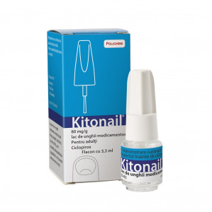 Kitonail lac de unghii medicinal x 3.3ml