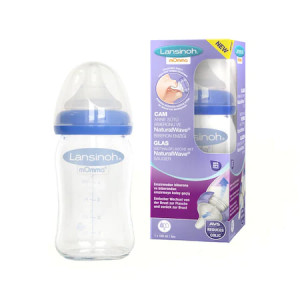 Lansinoh Biberon din sticla x 160 ml