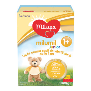 Milumil Junior 1+, Formula de lapte praf de la 12 luni x 1200 grame