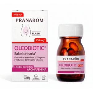 Oleobiotic Sanatate Urinara cu uleiuri esentiale x 15 capsule gastrorezistente
