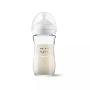 Philips Avent Biberon Natural Response cu tetina flux lent +1 luna x 240ml (cod SCY933/01)