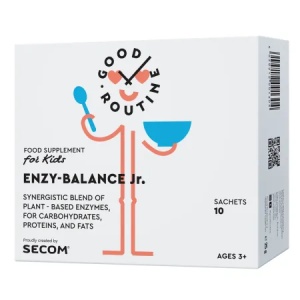 Secom Good Routine Enzy-Balance Junior, Enzime digestive pentru copii x 10 plicuri