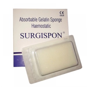 Surgispon burete hemostatic 80/50/10mm x 10 bucati