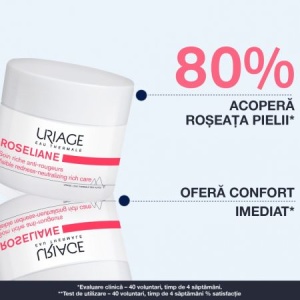 Uriage Roseliane crema anti-roseata cu textura bogata x 50ml - Img 2
