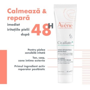 Avene Cicalfate+ Crema cicatrizanta pentru piele iritata x 40ml - Img 2