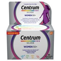 Centrum Silver pentru femei, + 50 de ani x 30 comprimate