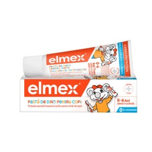 Elmex Pasta de dinti pentru copii 0-6 ani x 50ml - Img 3