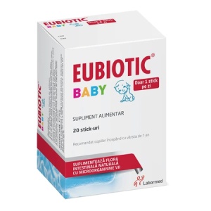 Eubiotic Baby Stick-uri x 20 plicuri