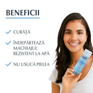 Eucerin Lotiune micelara 3 in 1 Dermato Clean Hyaluron x 400ml - Img 3