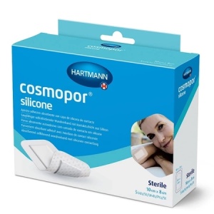 Hartmann Cosmopor plasturi din silicon 10cm x 8cm x 5 bucati