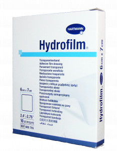 Hartmann Hydrofilm plasture steril 6cm x 7cm x 10 bucati