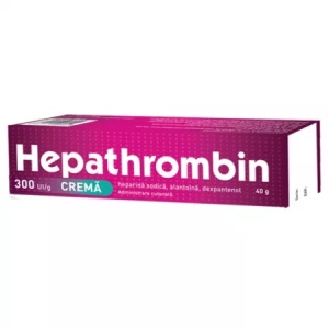 Hepathrombin crema 300UI/g x 40 grame