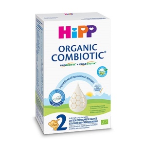Hipp Organic Combiotic 2, formula de lapte praf de la 6 luni x 300 grame