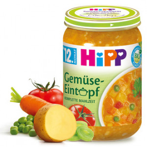 Hipp Tocanita BIO de legume x 250 grame