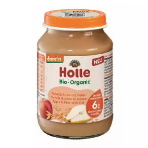 Holle Piure Eco Mere,Pere,Ovaz x 190g