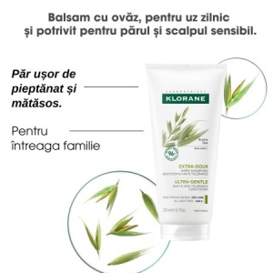 Klorane Balsam cu extract de ovaz pentru utilizare frecventa x 200ml - Img 2