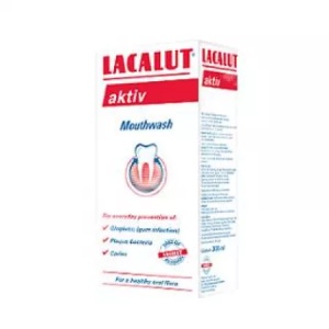 Lacalut Apa de gura Aktiv Antiplaque x 300ml