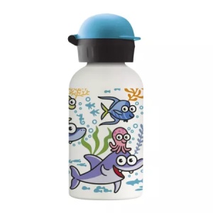 Laken Termos din inox cu pai pentru copii Hit Sea Friends x 350ml (cod LTE3SF)