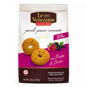 LeVeneziane Biscuiti fara gluten cu fructe de padure x 250 grame