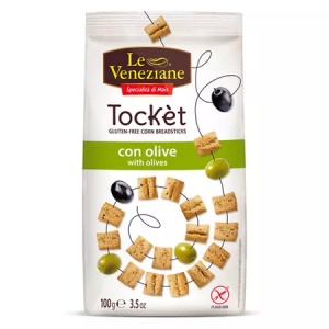 LeVeneziane Snack fara gluten cu masline x 100 grame