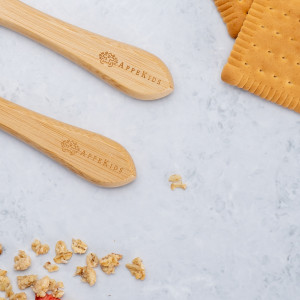 Lingurite din bambus pentru diversificare bebelus, Appekids Honey - Img 4