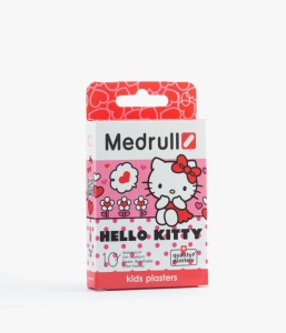 Medrull plasturi rezistenti la apa Hello Kitty x 10 bucati