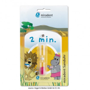 Miradent Clepsidra 2 minute pentru spalare pe dinti copii