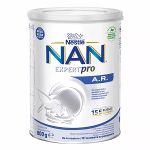 Nan Expert Pro AR, formula de lapte praf anti reflux si anti regurgitatii x 800 grame