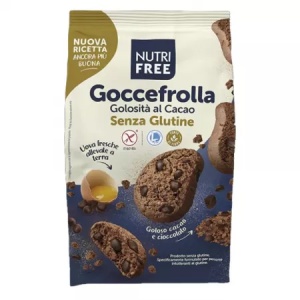 Nutrifree Biscuiti fara gluten cu bucati de ciocolata x 300 grame