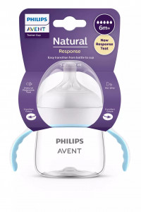 Philips Avent Cana tranzitie usoara Natural Response, de la 6 luni x 150ml (cod SCF263/61)