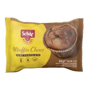 Schar Briosa cu ciocolata fara gluten Muffins Choco x 65 grame
