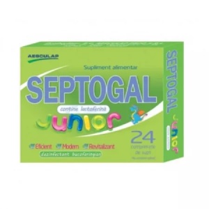 Septogal Junior x 24 comprimate