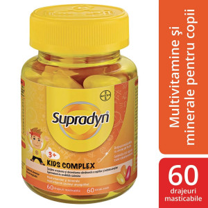 Supradyn Kids Complex x 60 drajeuri masticabile