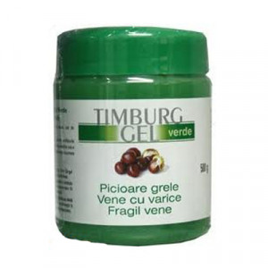 Timburg Gel de masaj picioare grele Verde x 500 grame