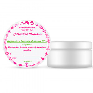 Unguent cu Benzoat de benzil 25% x 50 grame (tratament scabie)