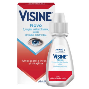 Visine Novo 0.5mg/ml picaturi oftalmice x 15ml