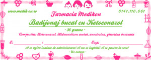 Badijonaj bucal cu ketoconazol 2% x 30 grame - Img 2