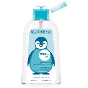 Bioderma ABC Derm H2O Apa micelara cu pompa inversa x 1L - Img 1