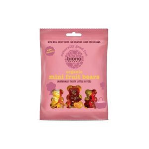 Biona Jeleuri vegane BIO Mini Ursuleti fara Gluten x 75 grame