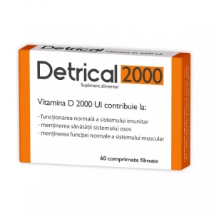 Detrical 2000UI x 60 comprimate