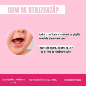 Gel gingival BIO pentru bebelusi x 15ml, Pranarom - Img 4