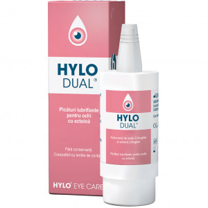Hylo Dual picaturi oftalmice x 10 ml