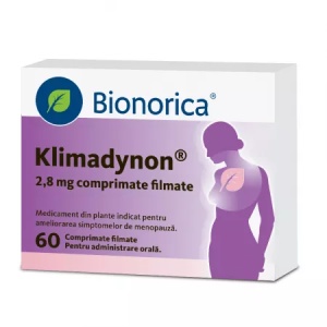 Klimadynon 2.8 mg pentru ameliorarea simptomelor de menopauza x 60 comprimate