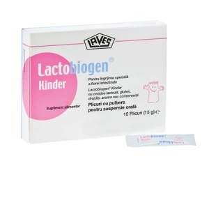 Lactobiogen Kinder x 15 plicuri - Img 1