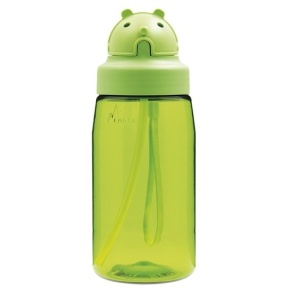 Laken Cana din tritan cu pai Oby Verde x 450ml