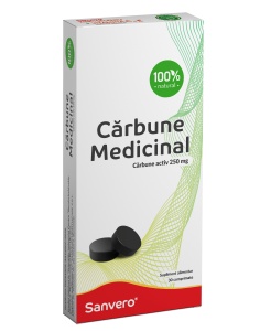 Sanvero Carbune medicinal x 30 comprimate