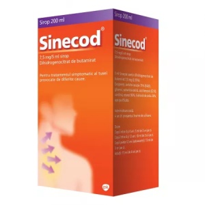 Sinecod sirop de tuse 7.5mg/5ml x 200ml